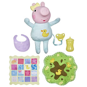 Peppa Pig Oinks & Snuggles Evie Interactive Plush Doll w/ Accessories